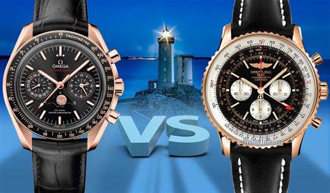 is breitling better than omega|omega vs breitling rolex.